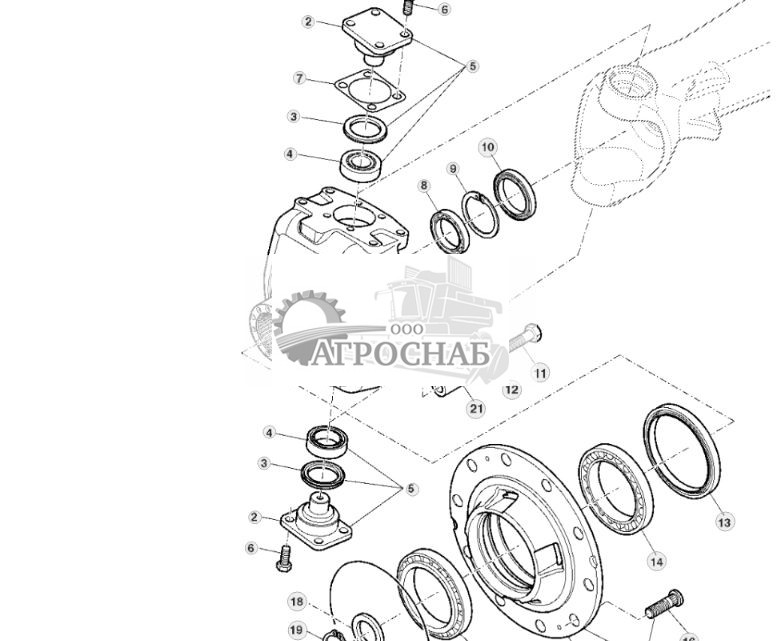 КОРПУС КУЛАКА, МОСТ MFWD 745 - ST209154 172.jpg